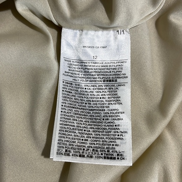 Banana Republic linen blend skirt - Picture 6 of 8